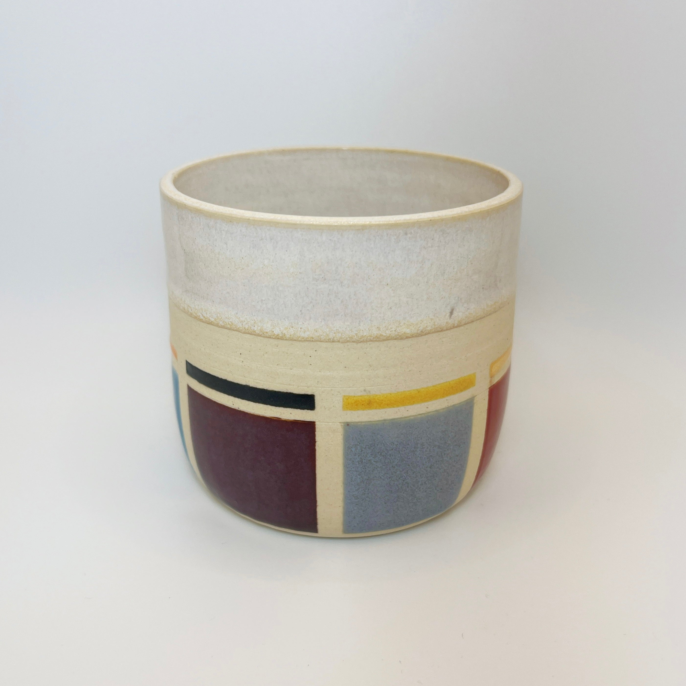 Multicolor Tiled Cup