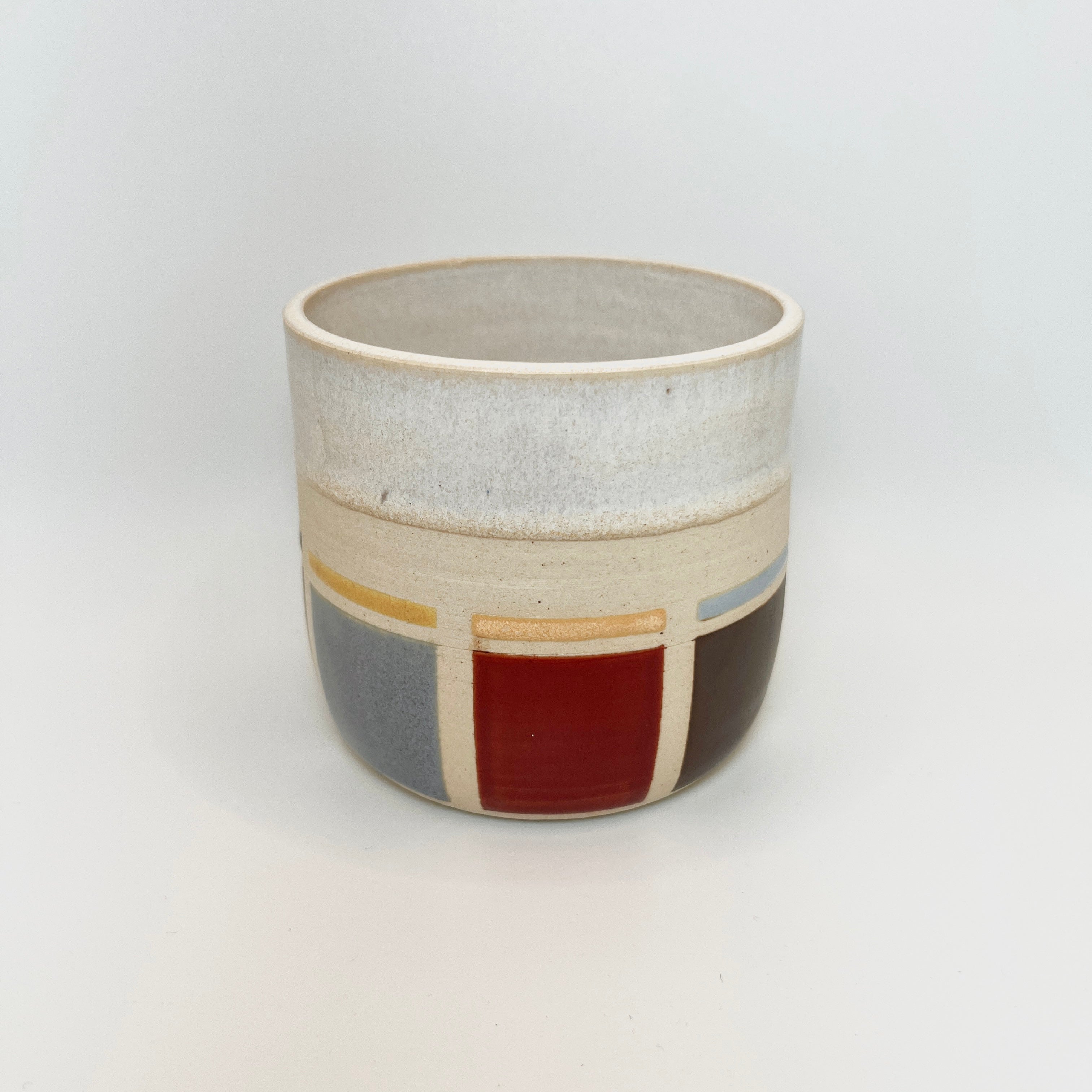Multicolor Tiled Cup