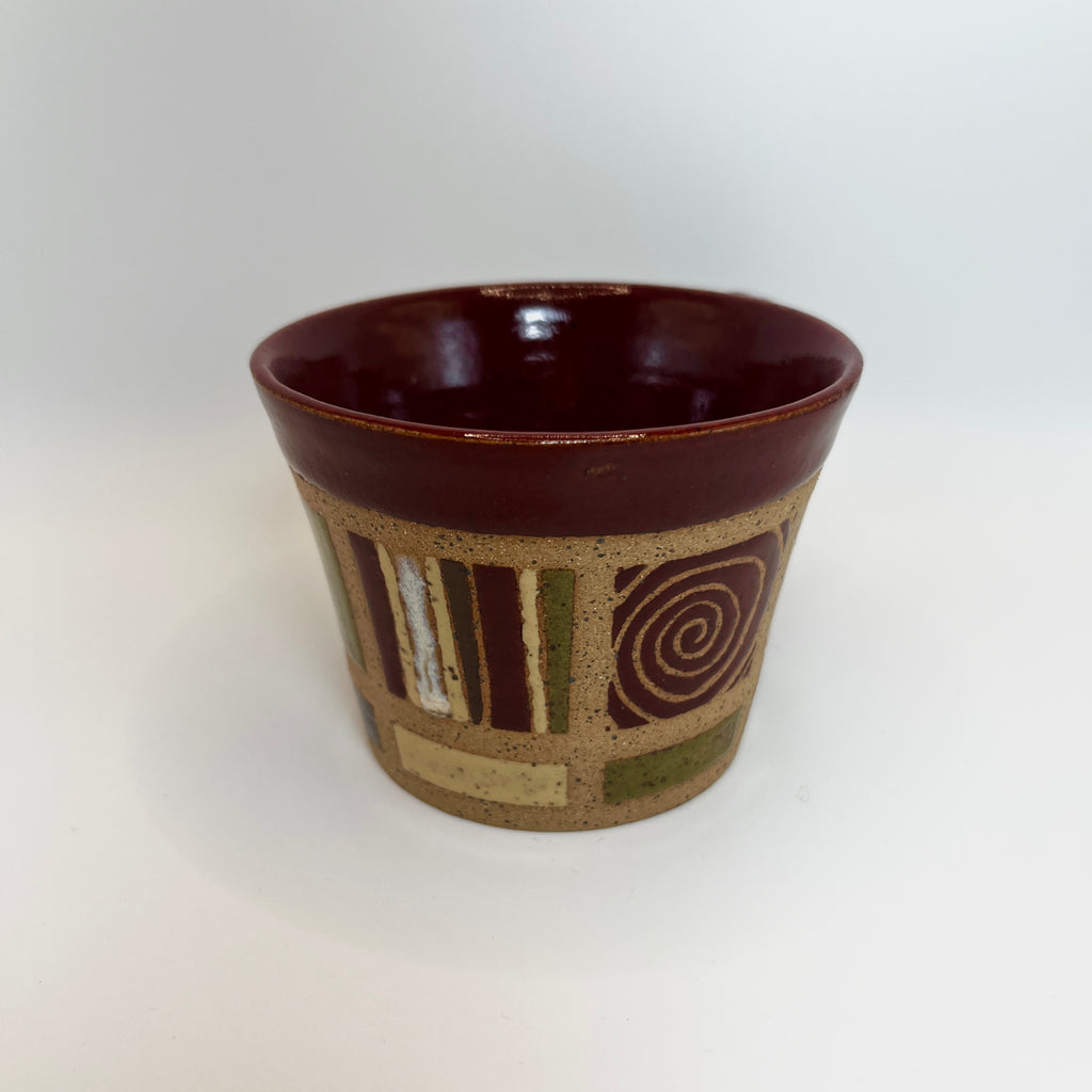Red Tiled Mug
