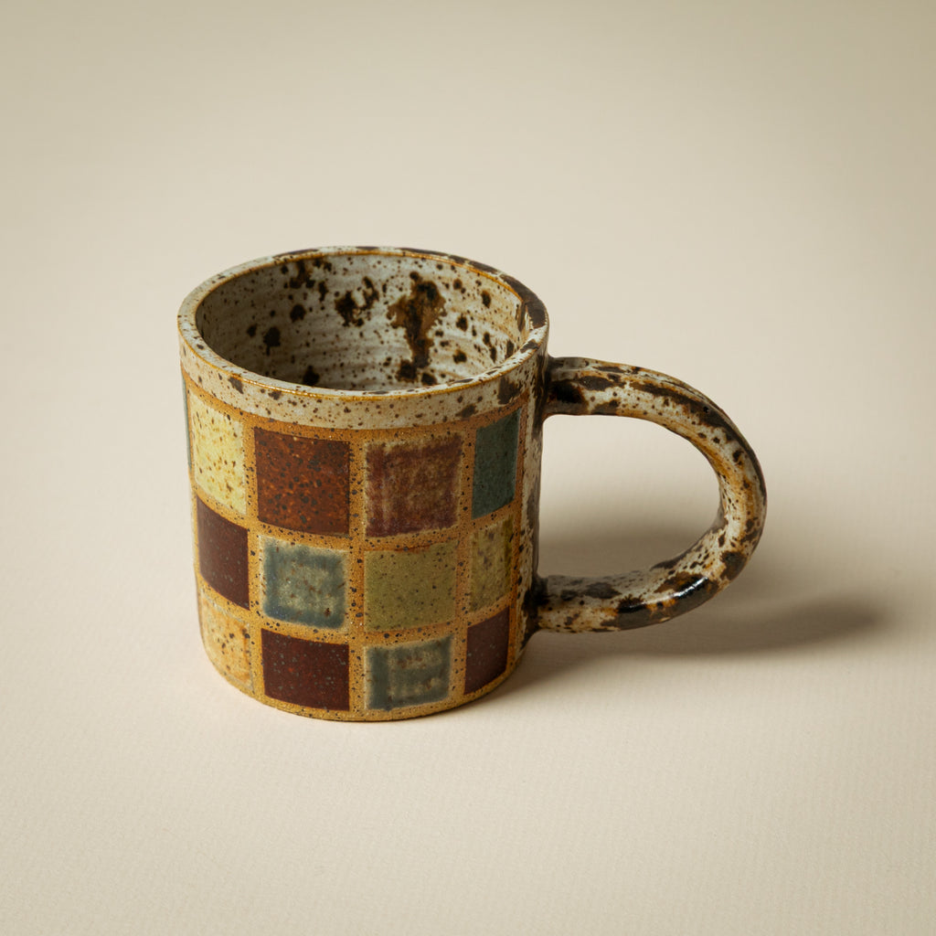 Cowprint Tiled Mug