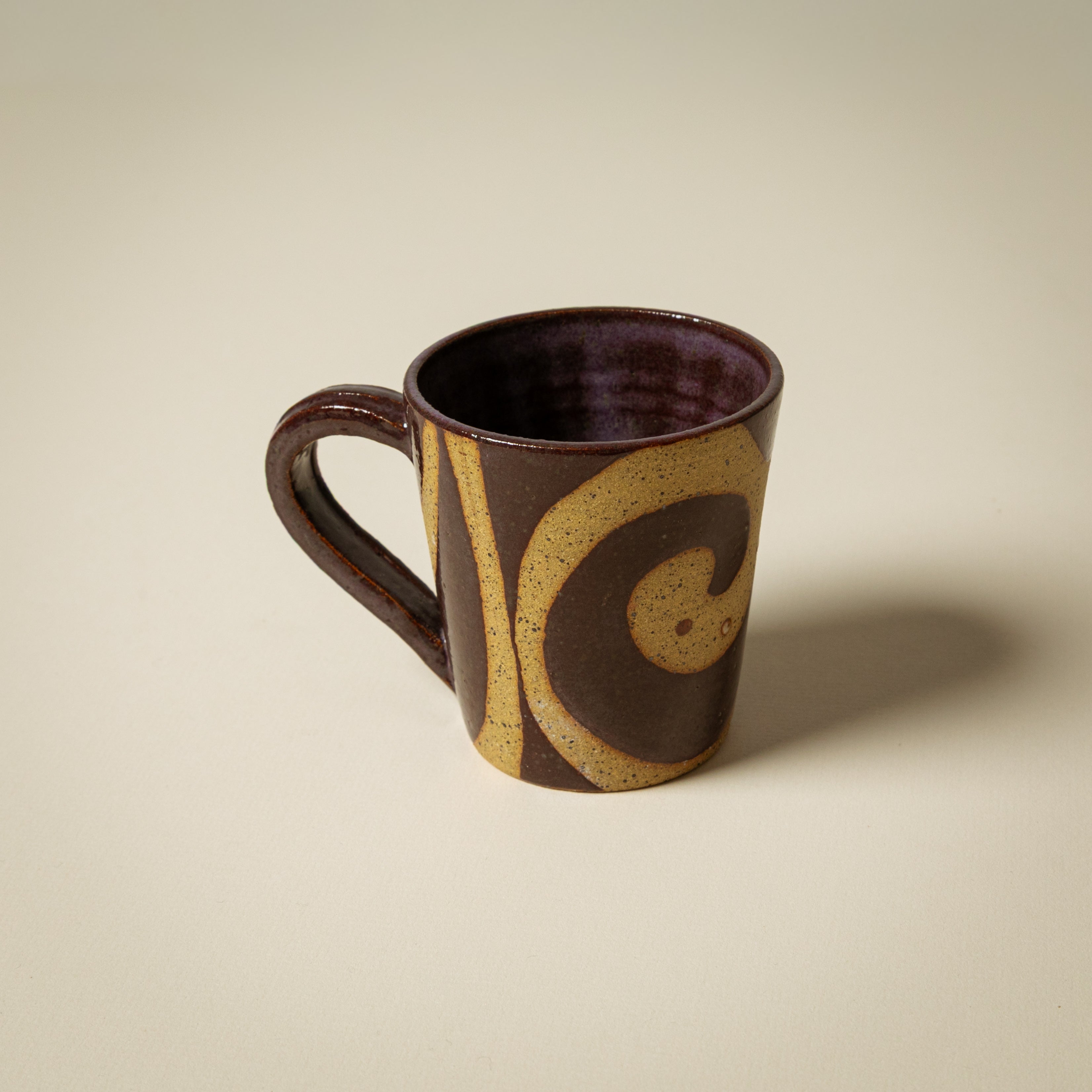 Purple Swirly Mug
