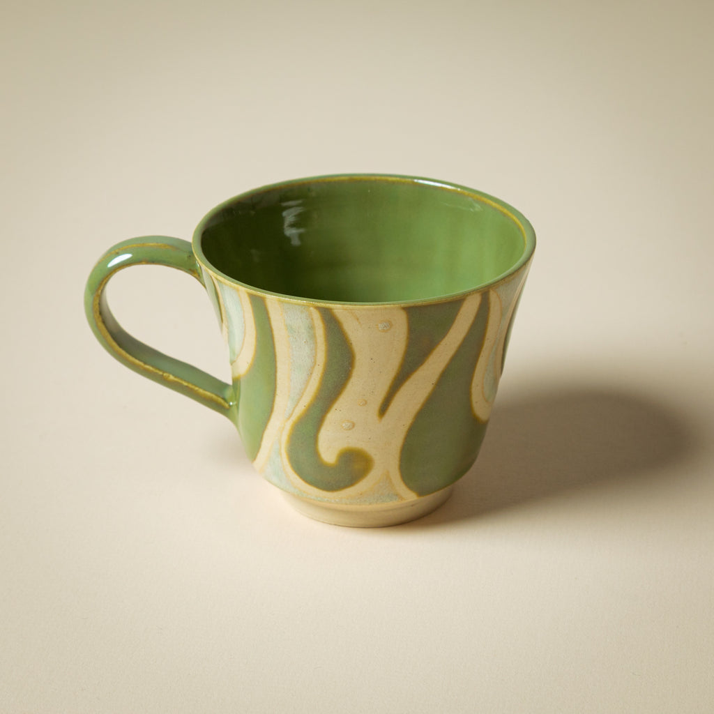 Jade Swirly Mug